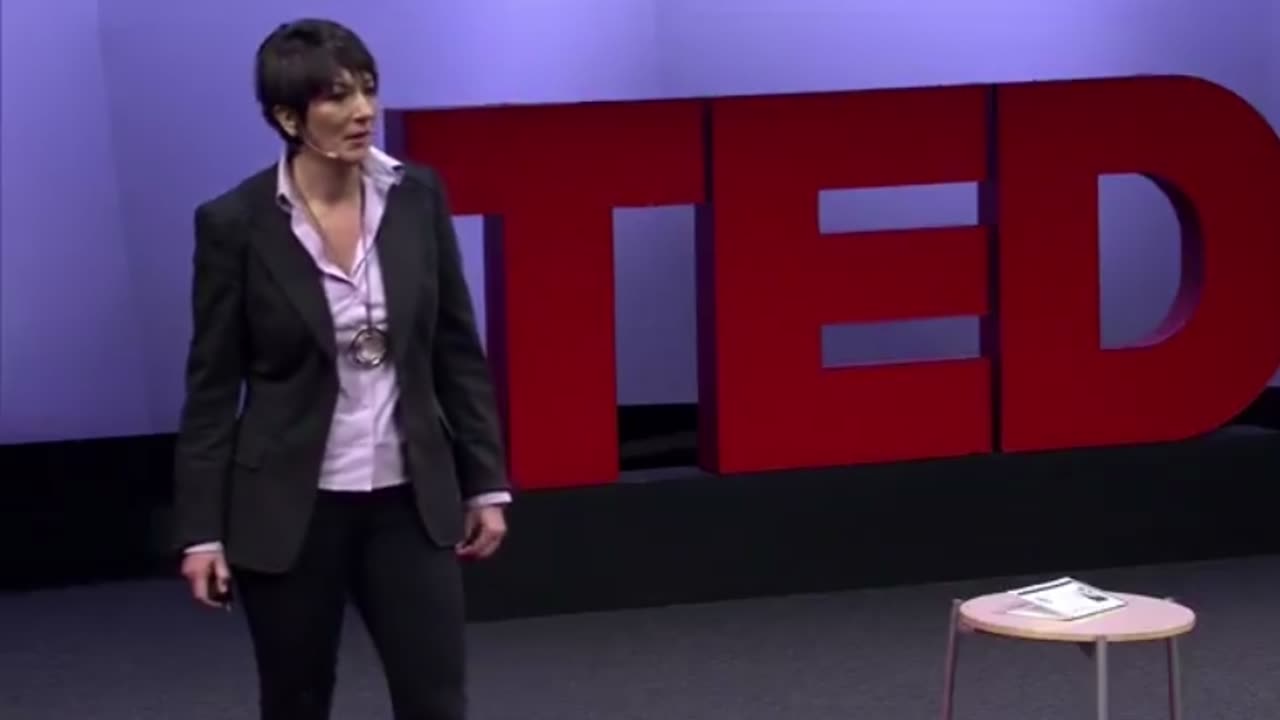 BANNED VIDEO: Ghislaine Maxwell TEDx Talk HIDEs REAL PURPOSE ~ Trafficking Young Girls for ELITE PedoEmpire SCUMBAGs