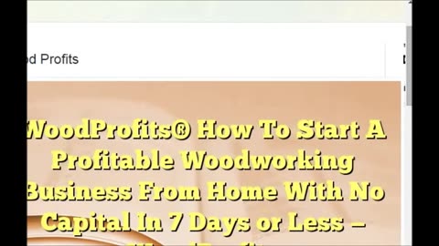 Making a Living As a Woodworker