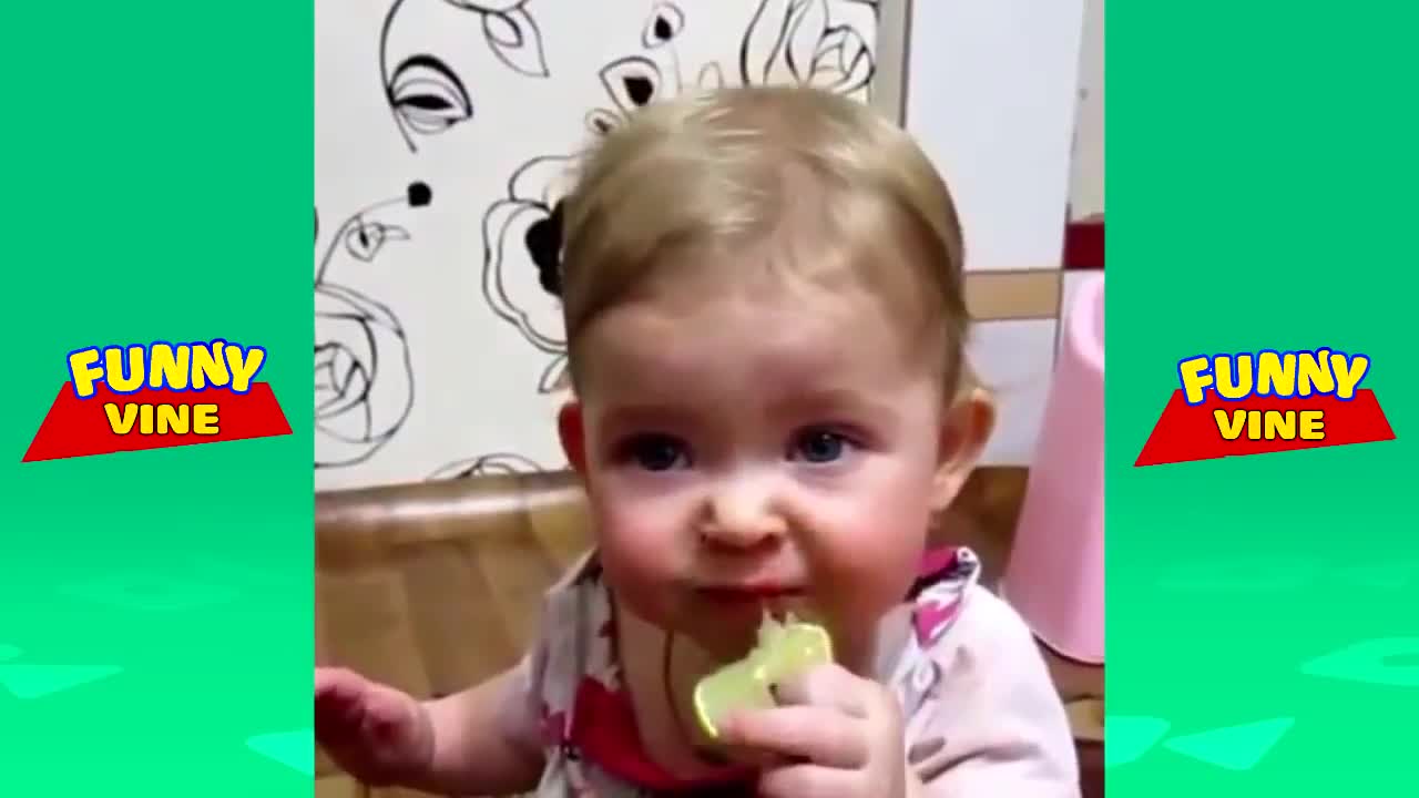 Babies Eating Lemons for The First Time /funny videos