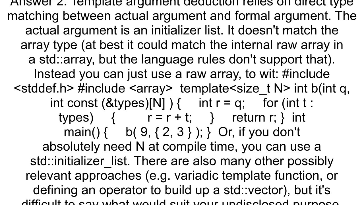 How do you deduce the size of a stdarray
