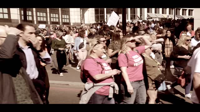 Freedom March - London April 24th 2021
