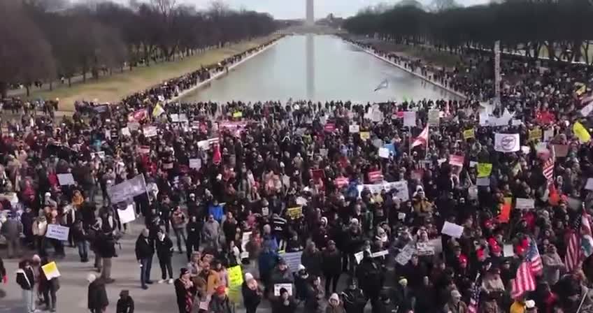 Defeat the Mandates Rally in DC - Spoiler Alert!