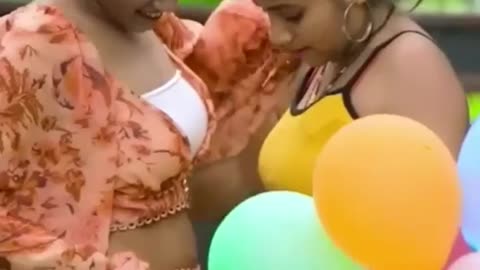 Two girls comedy