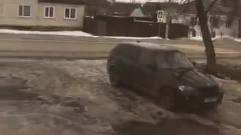 Russian Armored Vehicles Near Ukraine Border