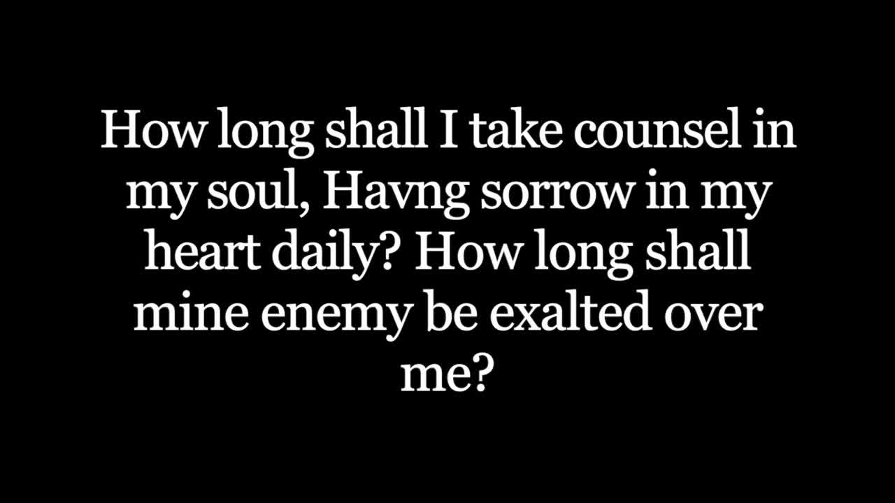 Psalm 13