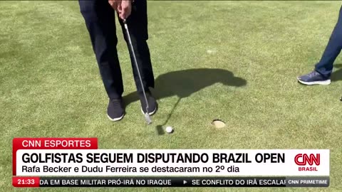 Golfistas seguem disputando o Brasil Open