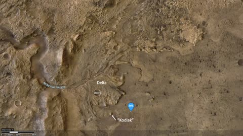 Ancient Mars delta reveals its stripes