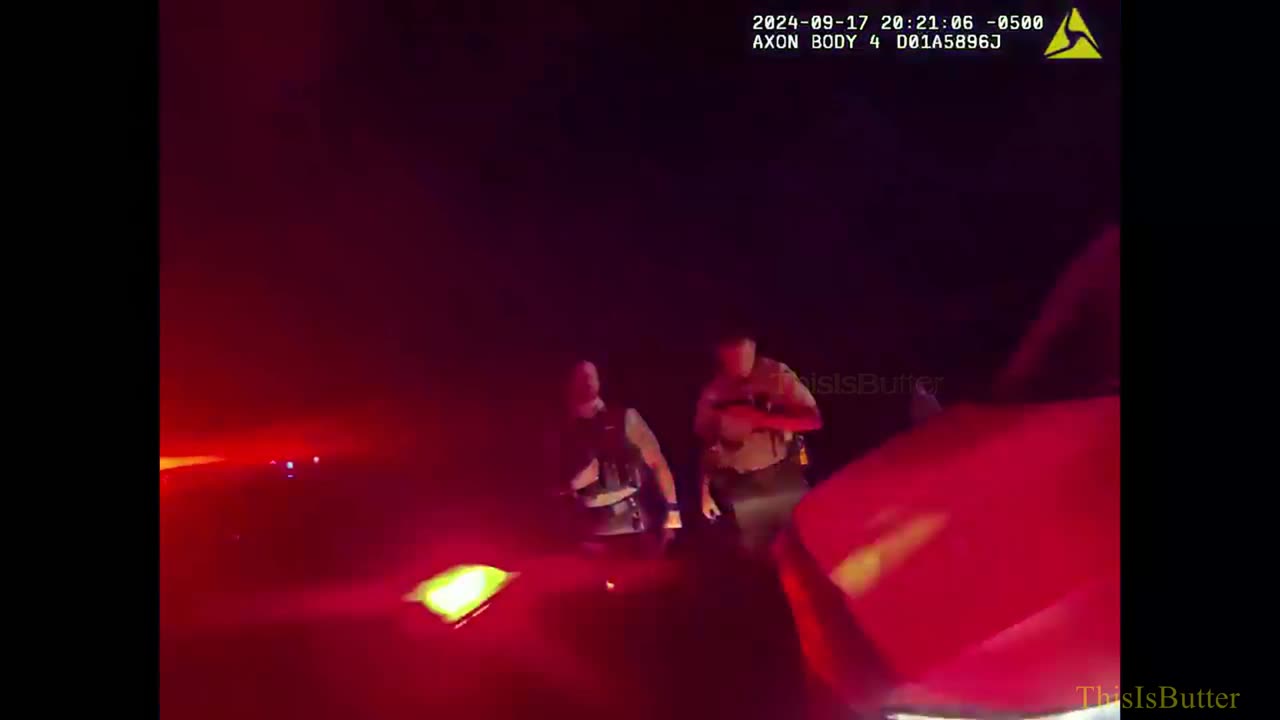 Minnesota State trooper allows malfunctioning car to hit his squad, saving teenage driver