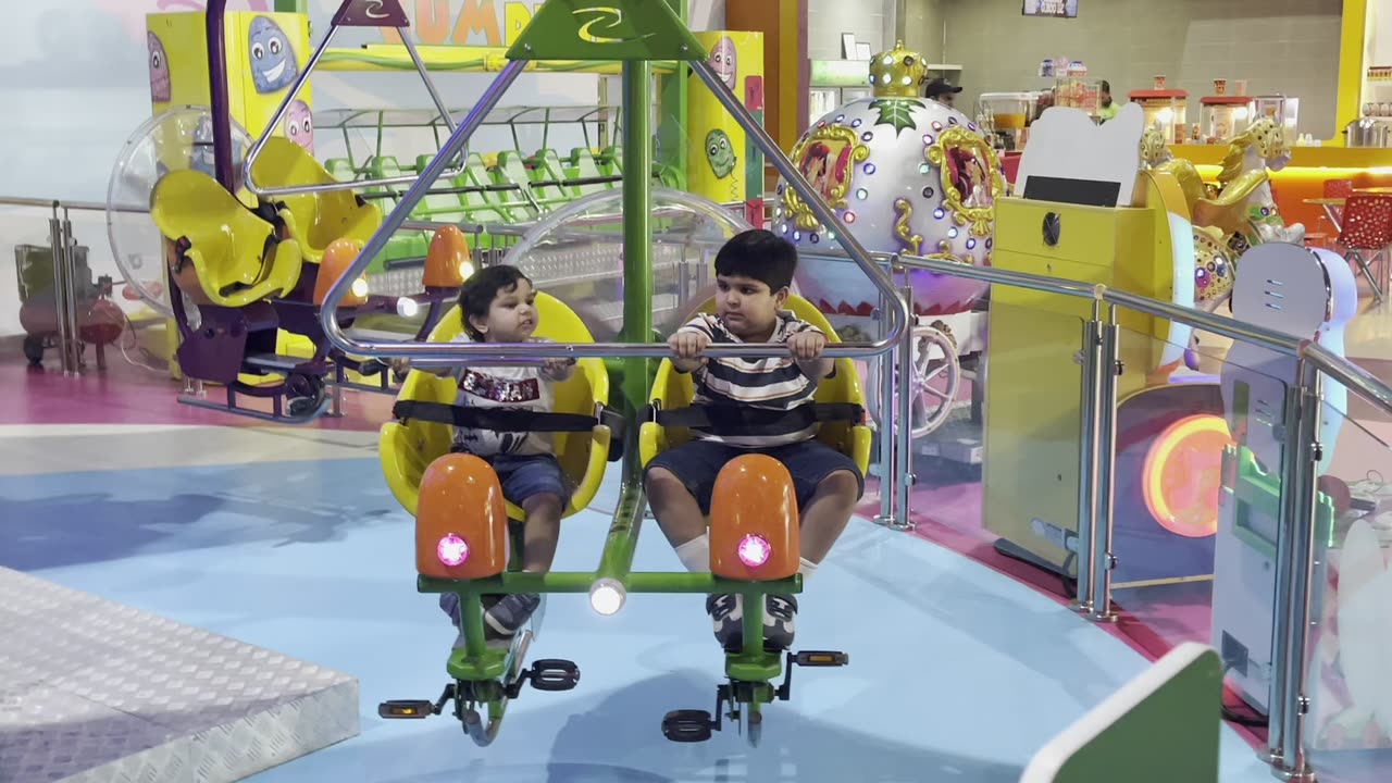 Fun at Theme Park