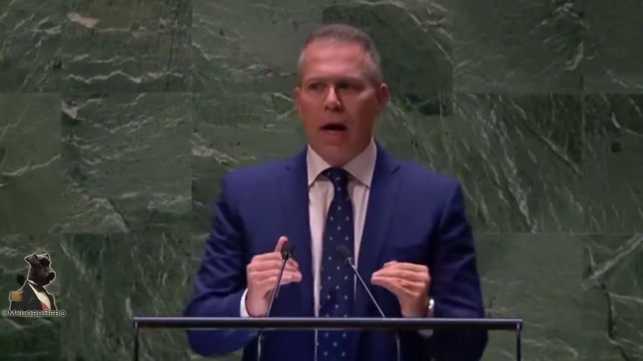 Israhel’s UN speech 🤡🤡🤡💩💩💩🤮🤮🤮