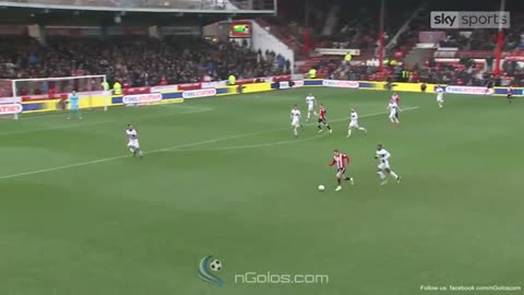 Brentford vs Middlesbrough 1-1 (Championship) 2018.03.17