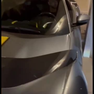 Andrew Tate almost CRASHES his brand new FERRARI ☠️