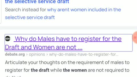 Why are women still excluded from the Draft