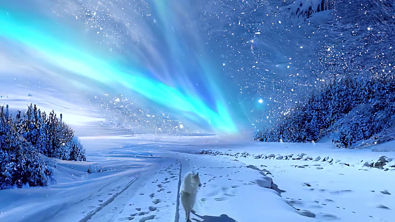 Blue misfire beautiful view in dog