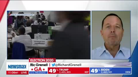Ric Grenell. There's fraud. Lots of it.