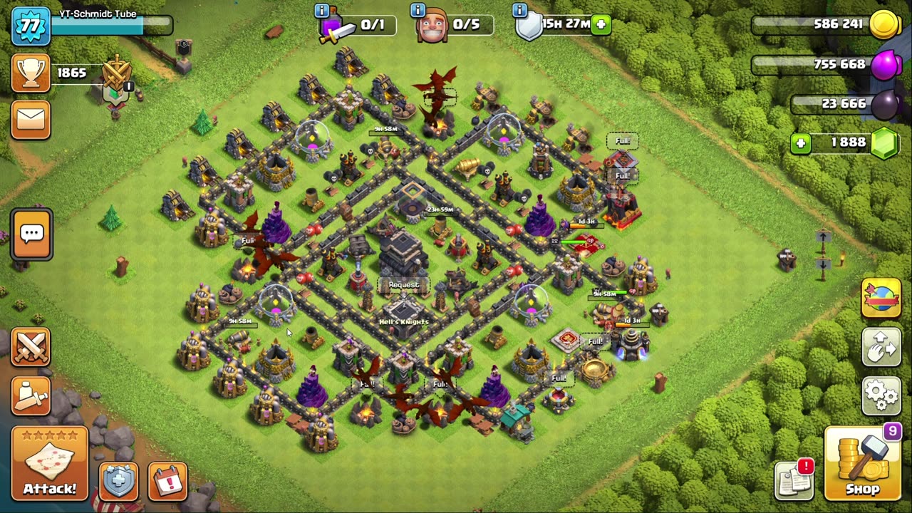 Day 76 of Clash of Clans. [#clashofclans, #coc, #day76]