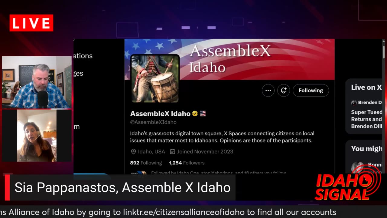 Sia from @AssembleXIdaho on how to stay involved with the important issues in Idaho.