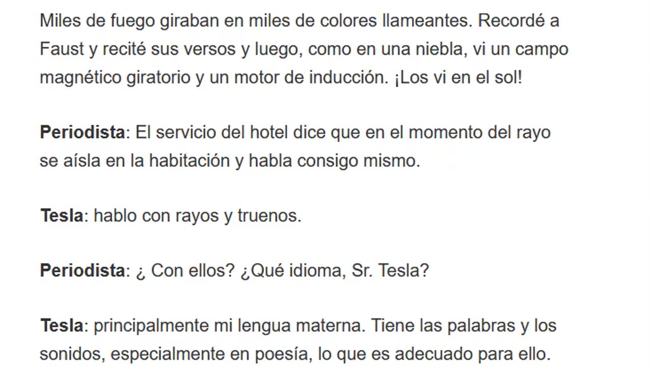 🚨REVELADA LA ENTREVISTA PROHIBIDA A NIKOLA TESLA🔥