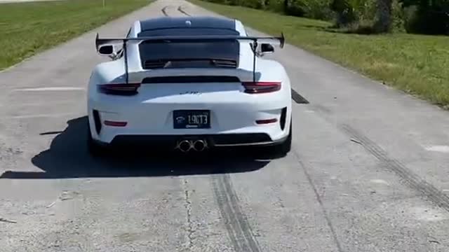 Управление выхлопом GT3RS Akrapovic и обороты