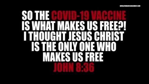We ARE FREE THROUGH JESUS CHRIST