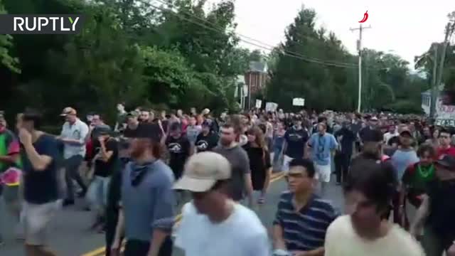 Antifašistički prosvjed u SAD-u