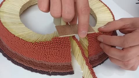 Match Chain Reaction Amazing Fire Domino VOLCANO ERUPTION
