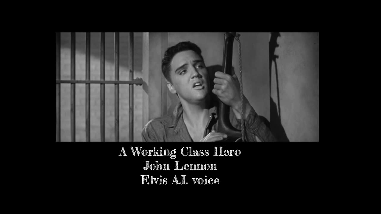 WORKING CLASS HERO (excerpt) John Lennon ~ Elvis A.I. voice.