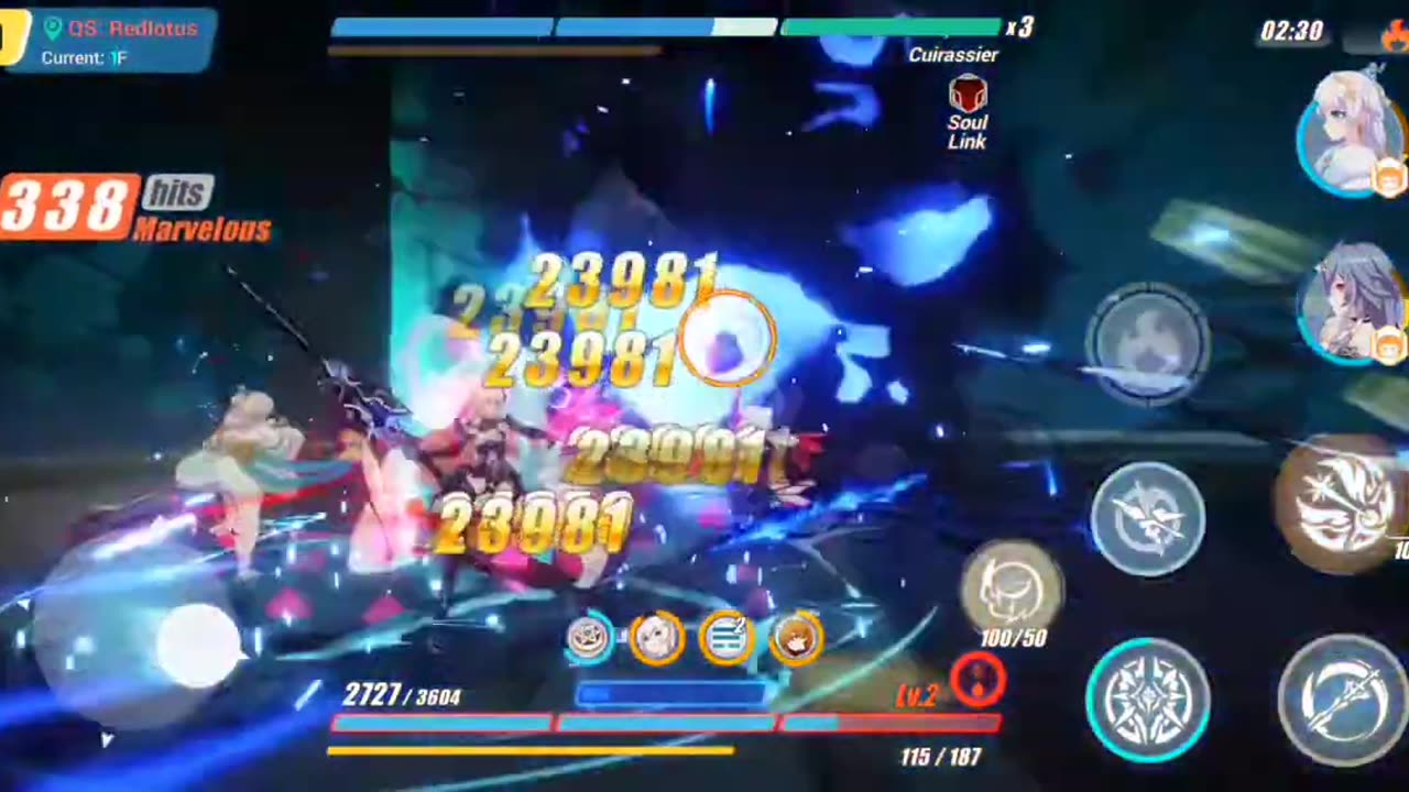 Honkai Impact 3rd - Q SIngularis Redlotus Floor 1 Mar 26 2022