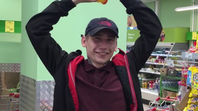 The athlete warming up before a big workout, even when standing in line at the grocery store