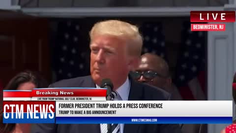 President Trump Press Conference July 7yh, 2021