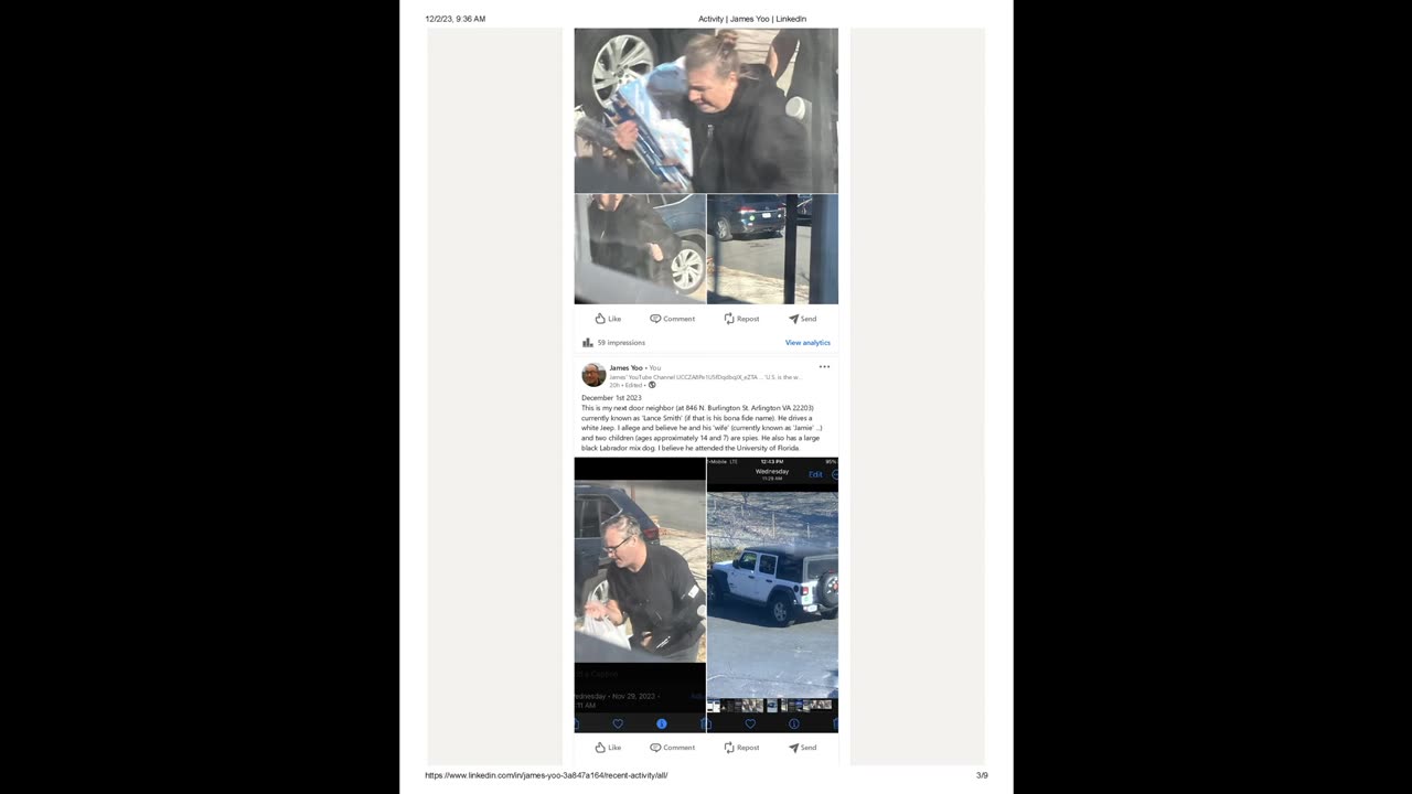 James Yoo_s LinkedIn posts from November 3rd 2023 through December 1st 2023