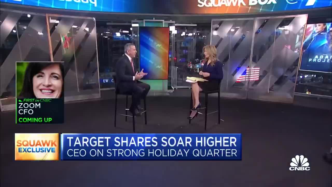 Target CEO Brian Cornell on earnings, full-year guidance and price increases