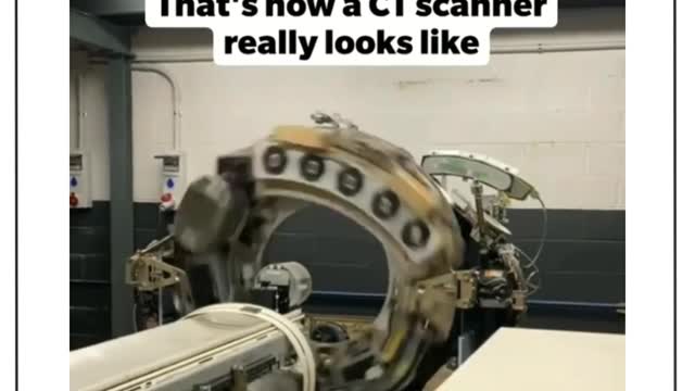 That's show a CT scanner really look like
