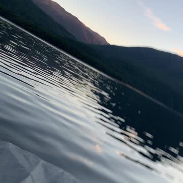 New Zealand solo across lake Sumner