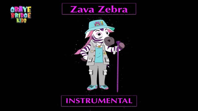 Zava Zebra (Theme Song) I Instrumental I Graye Bridge Kids