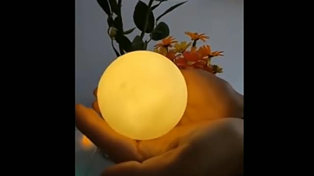 Children's Night Light 3D Moon Toy Christmas Goods Lighting Projector