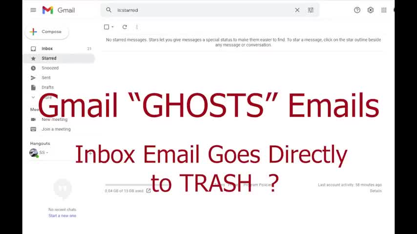Gmail "GHOSTS" Sent Emails