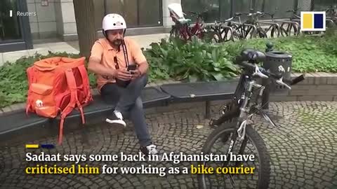 The Afghan minister who became a meal delivery driver in Germany