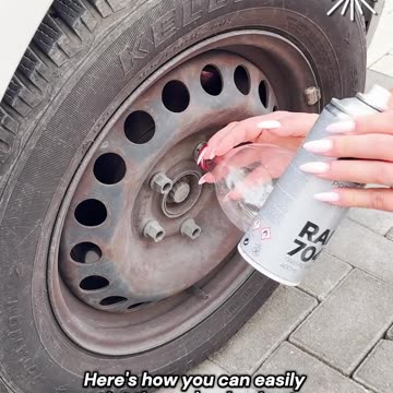 Make your car look brand new by painting the wheel nuts.hd