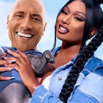 The Rock Says He Would Want to Be Megan Thee Stallion's Pet Kevin Hart Cant Stop Laughing