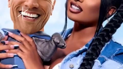 The Rock Says He Would Want to Be Megan Thee Stallion's Pet Kevin Hart Cant Stop Laughing