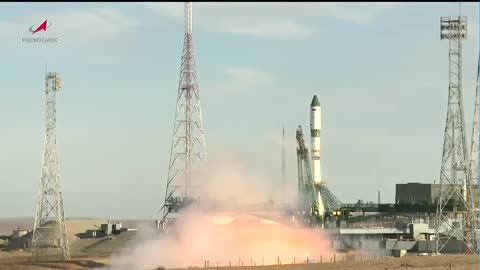 Expedition70 - Progress 86 Cargo Ship Launch from Baikonur