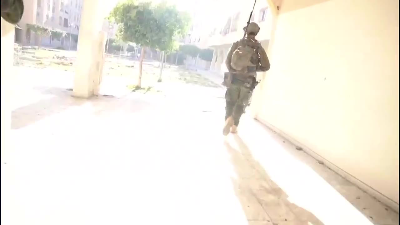 *Gaza:* This is footage from the activity of the elite Shayetet 13 unit in the Hamad area in Gaza.