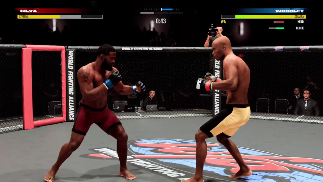 UFC 5 Fight - Anderson Silva VS Tyron Woodley Match