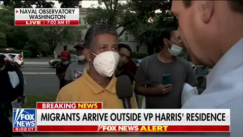 Fox News: Migrants Arrive Outside VP Harris’ Residence