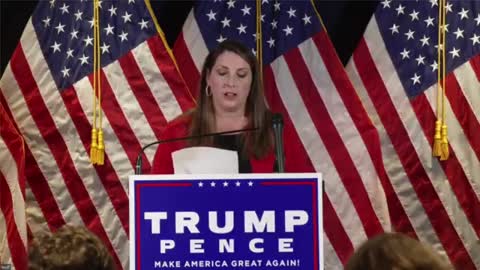 IVE - Press Conference with Kayleigh McEnany and RNC Chairwoman Ronna McDaniel