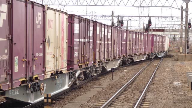 Freight leaving Hakodate for Aomori