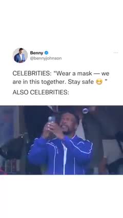 Celebritie Exemption Pass 😷 Because science 🥴