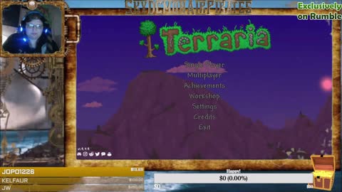 Destressing with Terraria....