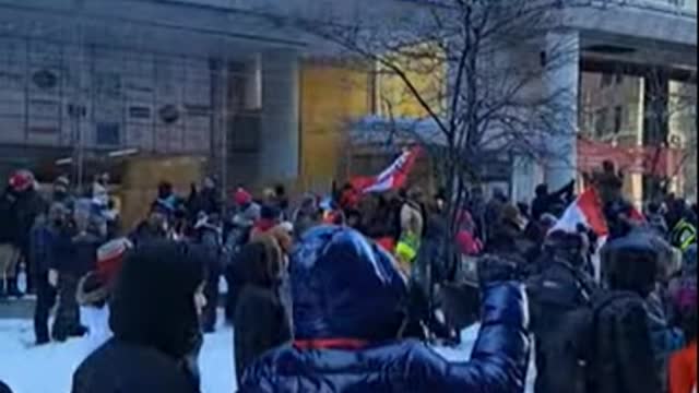 Ottawa Freedom Convoy Feb 19, 2022 3:45pm EST